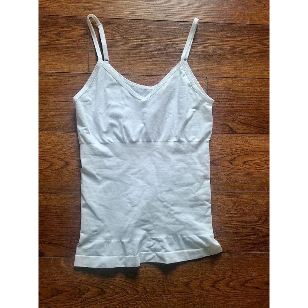 Skinnygirl Shapers White Seamless Camisole Tank Top Size XL